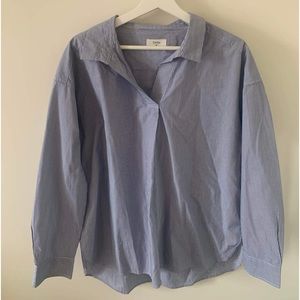 Pin-Striped Blouse